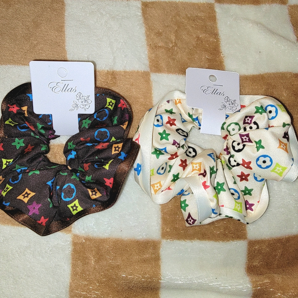 Ella Colorful Kids Scrunchie Set